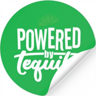Discover Powered by Tequila Stickers