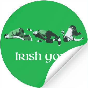 Discover Irish Yoga Stickers