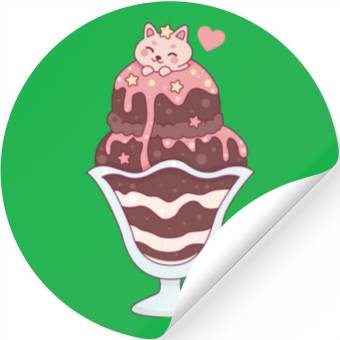 Discover Cute Sweet Ice Cream Stickers