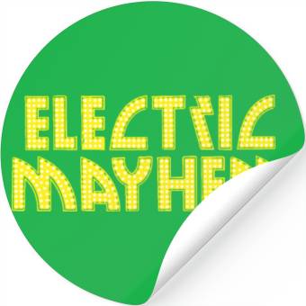 Discover Electric Mayhem Stickers