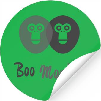 Discover BOO MONKEY Stickers