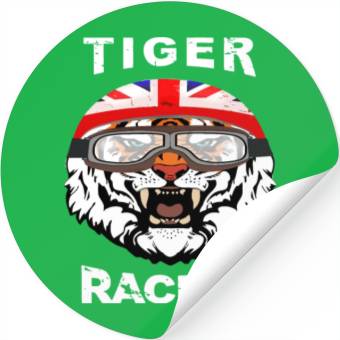 Discover Tiger Racing Stickers