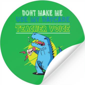Discover Daycare Teacher Stickers