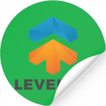 Discover level up Stickers