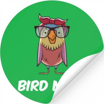 Discover Bird Nerd Stickers