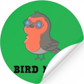 Discover Bird Nerd Stickers