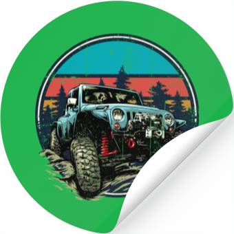 Discover Jeep Offroad Stickers