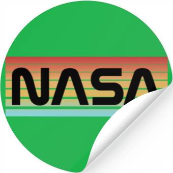 Discover NASA Vintage Style Stickers
