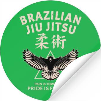 Discover Jiu Jitsu eagle Stickers
