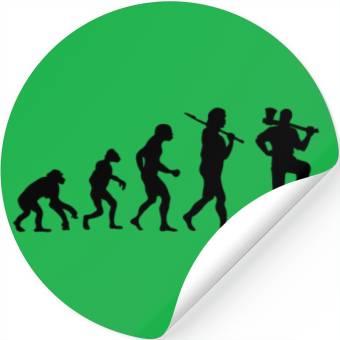 Discover Evolution Lumberjack Stickers