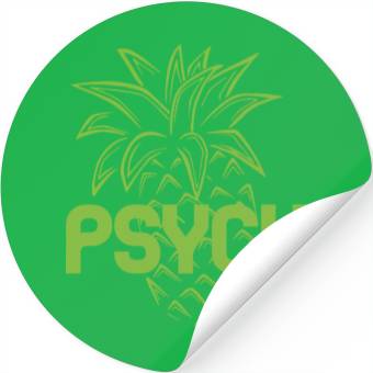 Discover Psych Pineapple Gift Stickers