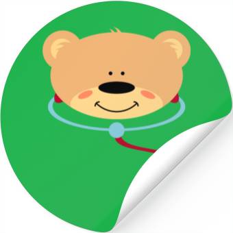Discover Teddybear Doctor Stickers