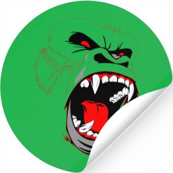 Discover gorilla Stickers