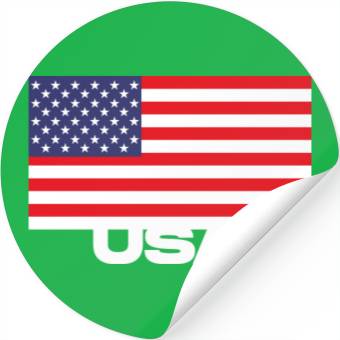 Discover American Flag Stickers