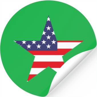 Discover American Flag Stickers