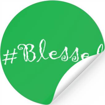 Discover Blessed Stickers