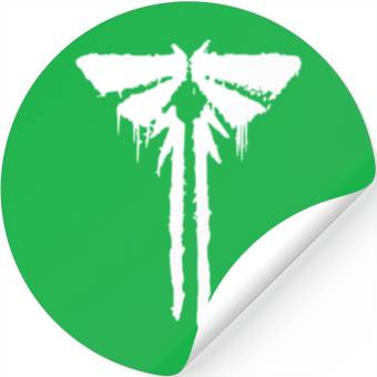 Discover fireflies white Stickers