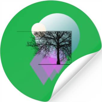 Discover Abstract Nature Stickers