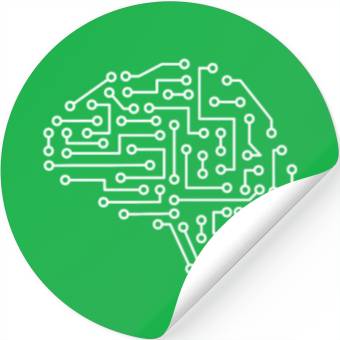 Discover Machine Learning AI Data Science Heartbeat Data Stickers