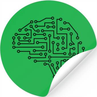 Discover Machine Learning AI Data Science Heartbeat Data Stickers