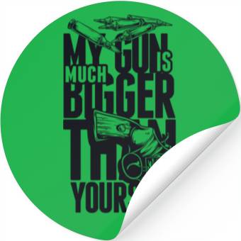 Discover Big Gun Stickers