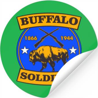 Discover BUFFALO SOLDIERS Stickers