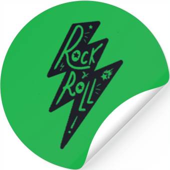 Discover rock & roll Stickers