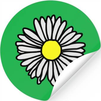 Discover Daisy Flower Bloom Stickers