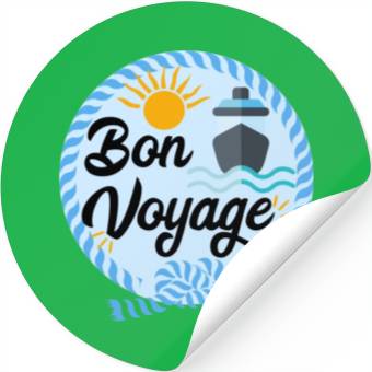 Discover Bon Voyage Stickers