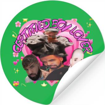 Discover Certified Boy Lover Stickers
