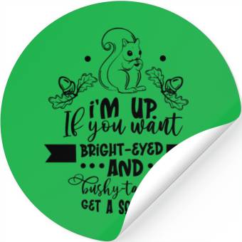 Discover Squirrel quote Stickers