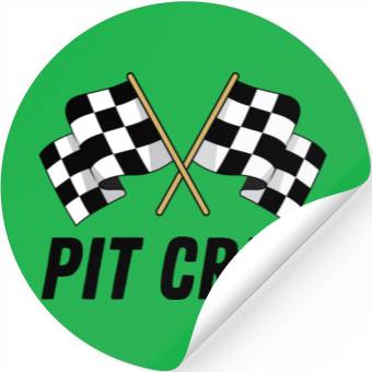 Discover Pit Crew Stickers