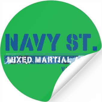 Discover Navy St 2 Stickers