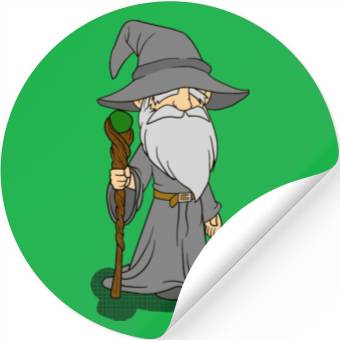 Discover The Adventuring Wizard Stickers