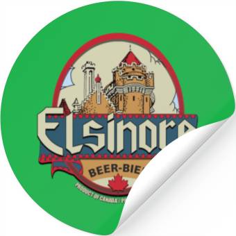 Discover Elsinore Beer 1983 Stickers