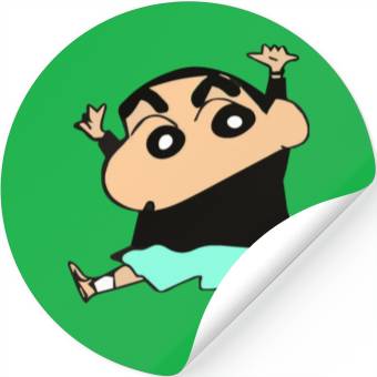 Discover shin Chan cartoon Stickers