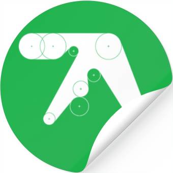 Discover Aphex Twin Logo Stickers