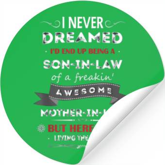 Discover Son in law Stickers