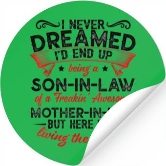 Discover Son-In-Law Stickers