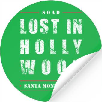 Discover Lost in Hollywood Stickers