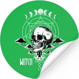 Discover Witchcraft | Occult Goth Witches Stickers