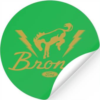 Discover Ford Bronco Lightning Bronco Stickers
