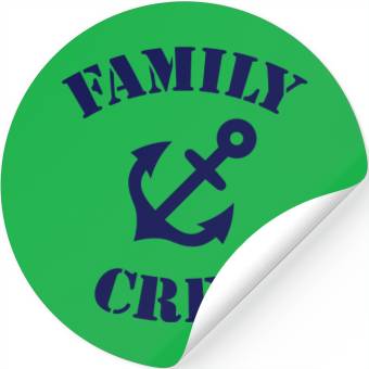 Discover Family Crew (Anchor / Crew Complement) Stickers