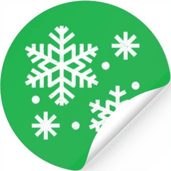 Discover Snowflakes Stickers