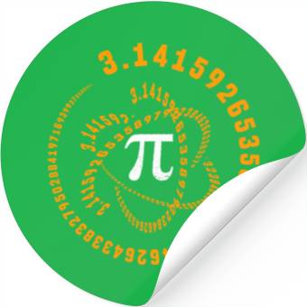 Discover PI, Math, Math Teacher, Math Student Stickers