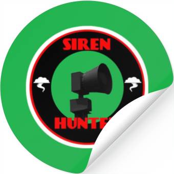 Discover Tornado Siren Hunter Stickers