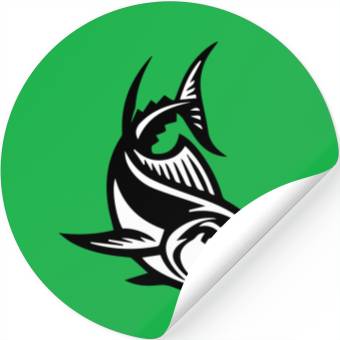 Discover fish Stickers