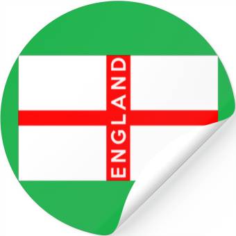Discover england flag Stickers