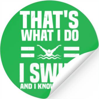 Discover To Swim Stickers