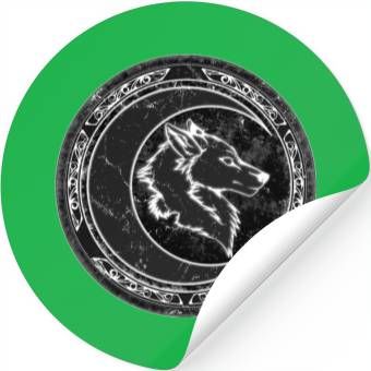 Discover Wolf Moon Stickers